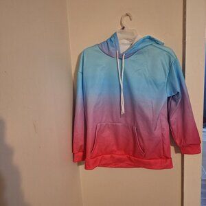 tie dye sweatshirt with hood